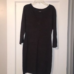 Charcoal Grey Sweater Tunic